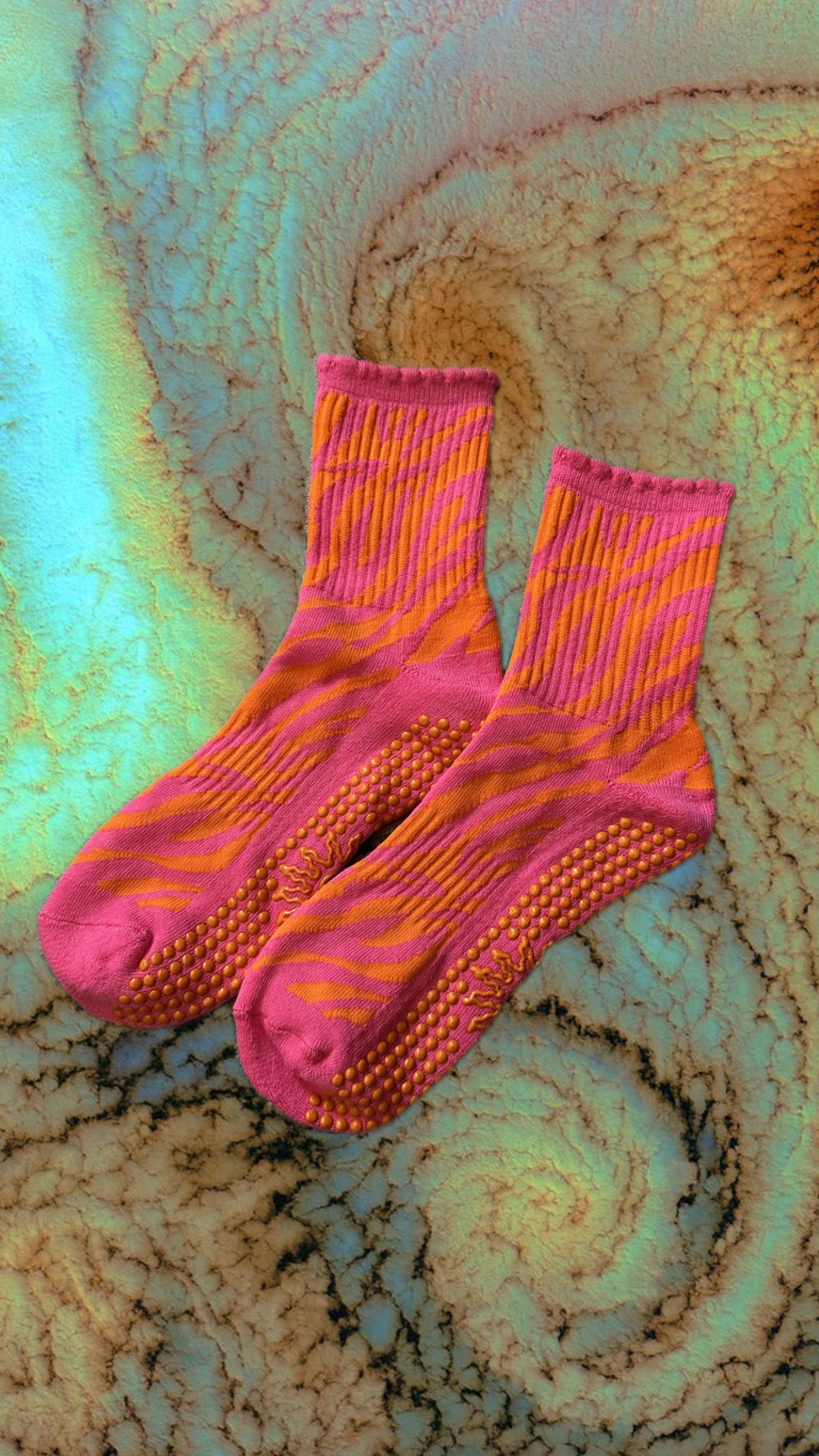 Barbara Grippy Sock